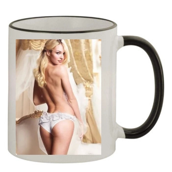 Candice Swanepoel 11oz Colored Rim & Handle Mug