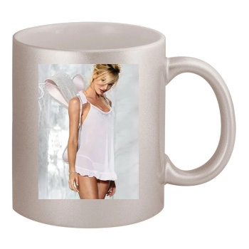 Candice Swanepoel 11oz Metallic Silver Mug