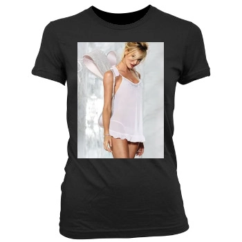 Candice Swanepoel Women's Junior Cut Crewneck T-Shirt