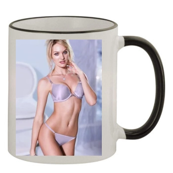 Candice Swanepoel 11oz Colored Rim & Handle Mug