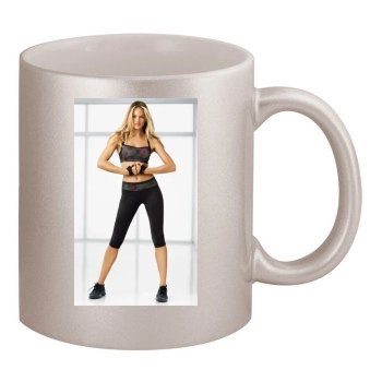 Candice Swanepoel 11oz Metallic Silver Mug