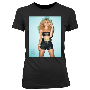 Candice Swanepoel Women's Junior Cut Crewneck T-Shirt