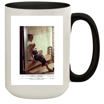 Candice Swanepoel 15oz Colored Inner & Handle Mug