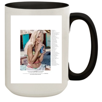 Candice Swanepoel 15oz Colored Inner & Handle Mug