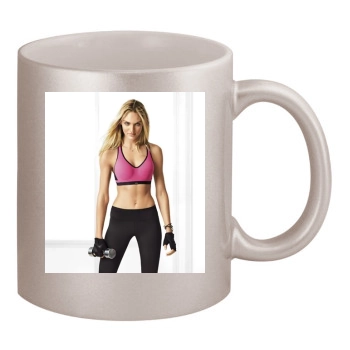 Candice Swanepoel 11oz Metallic Silver Mug