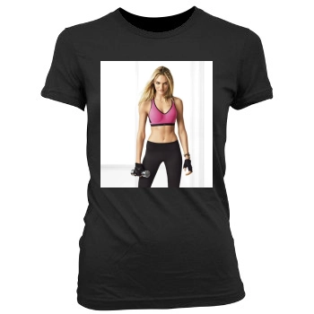 Candice Swanepoel Women's Junior Cut Crewneck T-Shirt