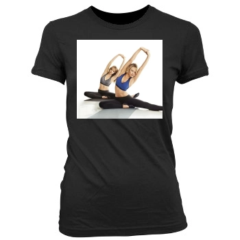 Candice Swanepoel Women's Junior Cut Crewneck T-Shirt