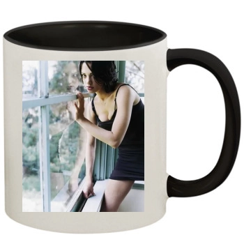 Asia Argento 11oz Colored Inner & Handle Mug