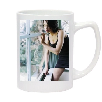 Asia Argento 14oz White Statesman Mug