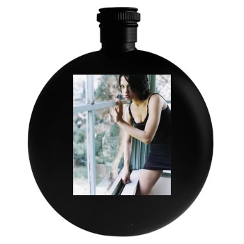 Asia Argento Round Flask