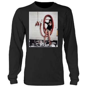 Asia Argento Men's Heavy Long Sleeve TShirt