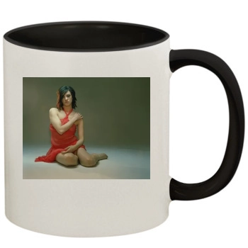 Asia Argento 11oz Colored Inner & Handle Mug