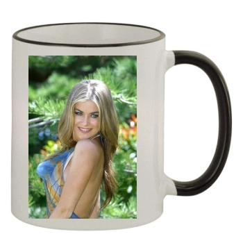 Carmen Electra 11oz Colored Rim & Handle Mug