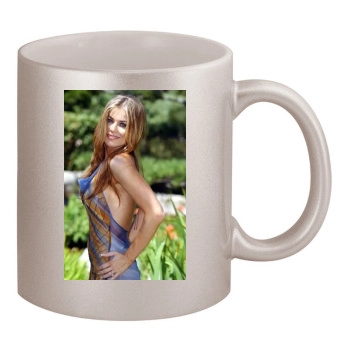 Carmen Electra 11oz Metallic Silver Mug