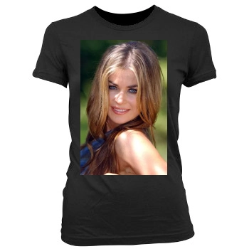 Carmen Electra Women's Junior Cut Crewneck T-Shirt