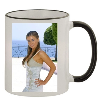 Carmen Electra 11oz Colored Rim & Handle Mug