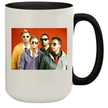 Backstreet Boys 15oz Colored Inner & Handle Mug