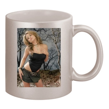 Carmen Electra 11oz Metallic Silver Mug