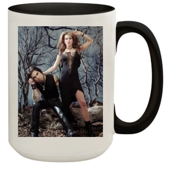 Carmen Electra 15oz Colored Inner & Handle Mug