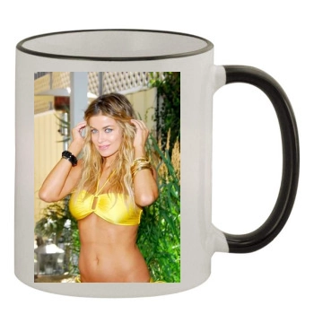 Carmen Electra 11oz Colored Rim & Handle Mug