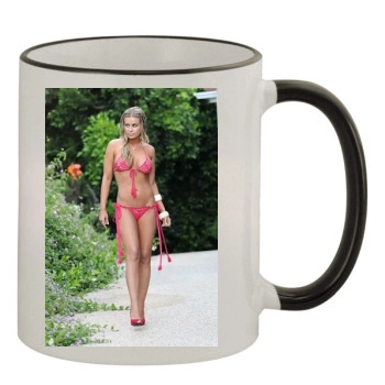 Carmen Electra 11oz Colored Rim & Handle Mug