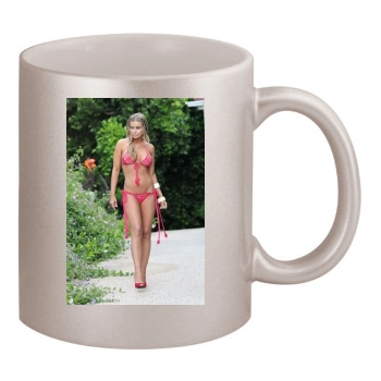 Carmen Electra 11oz Metallic Silver Mug