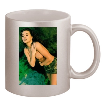 Carmen Electra 11oz Metallic Silver Mug