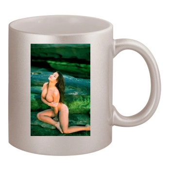 Carmen Electra 11oz Metallic Silver Mug