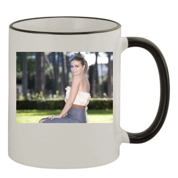 Carmen Electra 11oz Colored Rim & Handle Mug