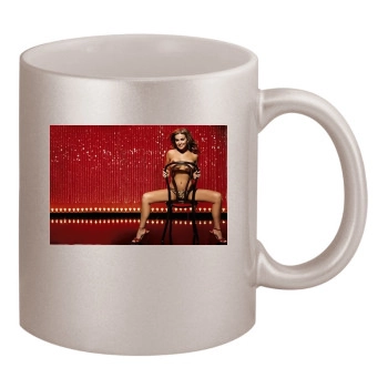 Carmen Electra 11oz Metallic Silver Mug