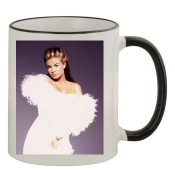 Carmen Electra 11oz Colored Rim & Handle Mug