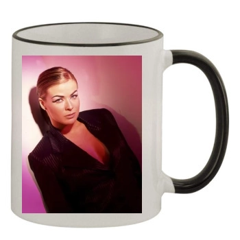 Carmen Electra 11oz Colored Rim & Handle Mug