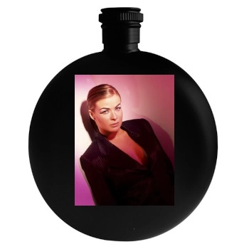 Carmen Electra Round Flask