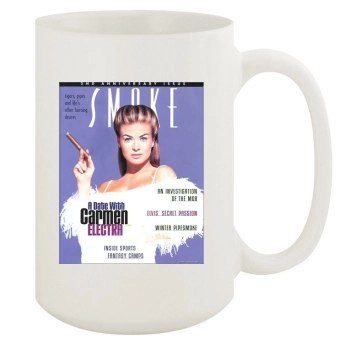 Carmen Electra 15oz White Mug