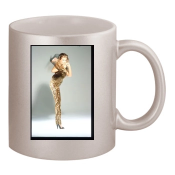 Carmen Electra 11oz Metallic Silver Mug