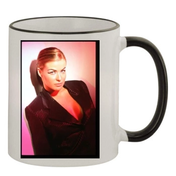 Carmen Electra 11oz Colored Rim & Handle Mug