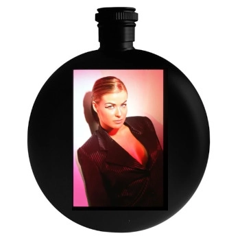 Carmen Electra Round Flask