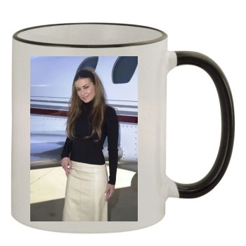 Carmen Electra 11oz Colored Rim & Handle Mug