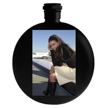 Carmen Electra Round Flask