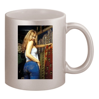 Carmen Electra 11oz Metallic Silver Mug