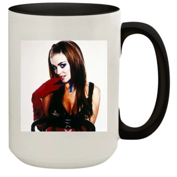 Carmen Electra 15oz Colored Inner & Handle Mug