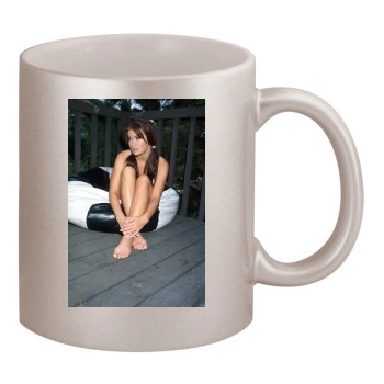 Carmen Electra 11oz Metallic Silver Mug