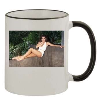 Carmen Electra 11oz Colored Rim & Handle Mug