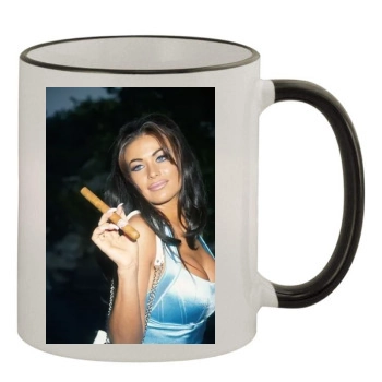 Carmen Electra 11oz Colored Rim & Handle Mug