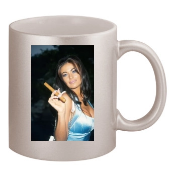 Carmen Electra 11oz Metallic Silver Mug