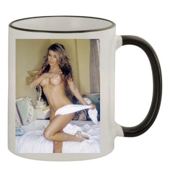 Carmen Electra 11oz Colored Rim & Handle Mug