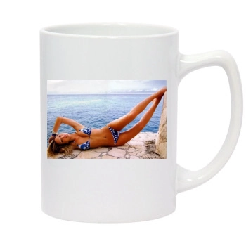 Bar Refaeli 14oz White Statesman Mug