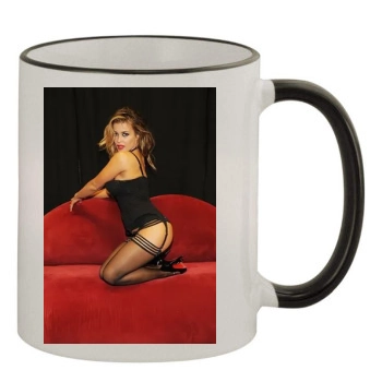 Carmen Electra 11oz Colored Rim & Handle Mug