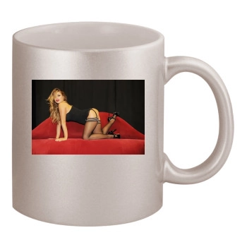 Carmen Electra 11oz Metallic Silver Mug