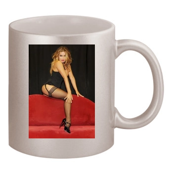 Carmen Electra 11oz Metallic Silver Mug